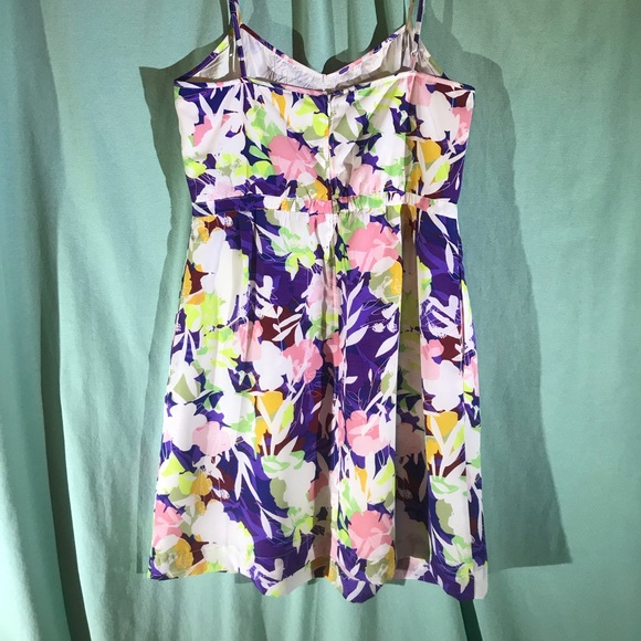 J. Crew | Purple Floral Dress - Picture 5 of 8
